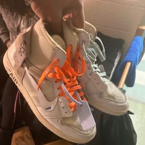 Off white Jordan 1s